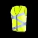 chaleco reflectante alta visibilidad adulto movilidad urbana wowow crossroad jacket amarillo en1150